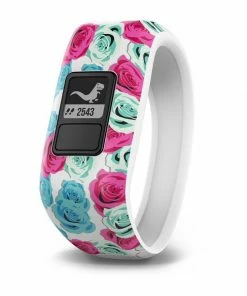 Garmin Vivofit Jr., Real Flower | Wrist Straps