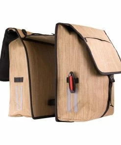 Serfas Double Bicycle Pannier Bag - PB-2B (Brown) | Road Bike Bags -New Triathlete Store Yk1TQikdwHy2EQeX4wifbxtQ