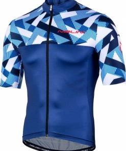 Nalini Centenario 2.0 Men's Short Sleeve Cycling Jersey (Blue) 2019