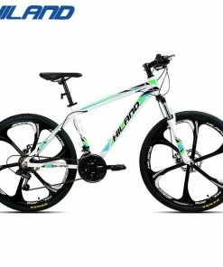 HILAND 26 Inch 21 Speed MTB Bicycle With Double Disc Brakes (6-Knife Wheels) | Full Suspension