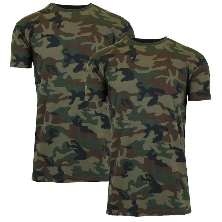 The Triathlete Store Men's Short Sleeve Crew Neck Camo Printed T-Shirt - 2 Pack | Bike T-Shirts 8 The Triathlete Store Men's Short Sleeve Crew Neck Camo Printed T-Shirt - 2 Pack | Bike T-Shirts - Image 6