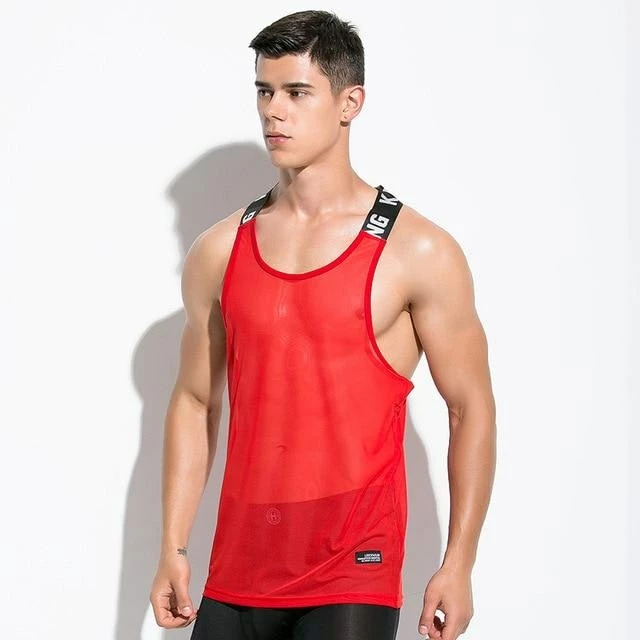 The Triathlete Store Mens Mesh Tank Top | Bike Tanks 4 The Triathlete Store Mens Mesh Tank Top | Bike Tanks - Image 2