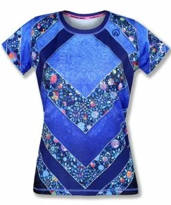 INKnBURN Women's Ladybug Short Sleeve Tech Shirt (S)