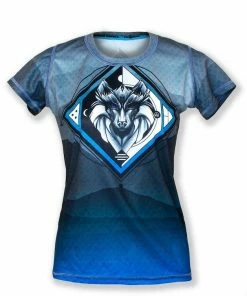 INKnBURN Women's Wolf Tech Shirt (XS, S, M, L, XL, 2XL) | Short Sleeve