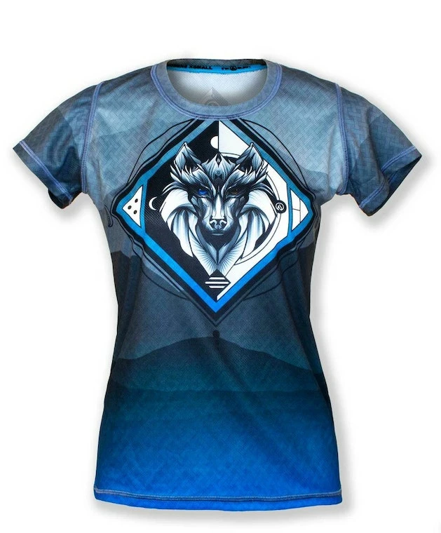 INKnBURN Women's Wolf Tech Shirt (XS, S, M, L, XL, 2XL) | Short Sleeve 3 INKnBURN Women's Wolf Tech Shirt (XS, S, M, L, XL, 2XL) | Short Sleeve