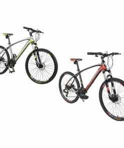 Merax 26” Aluminum 24-Speed Mountain Bike | Full Suspension