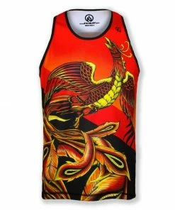 INKnBURN Men's Phoenix Singlet (M, L, XL, 2XL) | Bike Tanks
