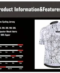 The Triathlete Store Cartoon Cat Men's Cycling Jersey | Short Sleeve -New Triathlete Store eAkbLpK ppahjIipRC xCzvdk