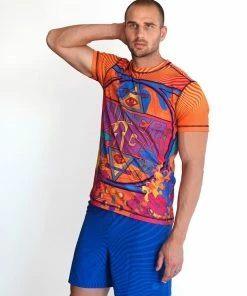 INKnBURN Men's Runner's High Tech Shirt (L, XL, 2XL) | Short Sleeve -New Triathlete Store eF81HDi5IkeIur6pwx3gxtFXQ