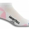 Wrightsock Velocity Lo Socks (White / Pink) 2019 | Ankle Socks