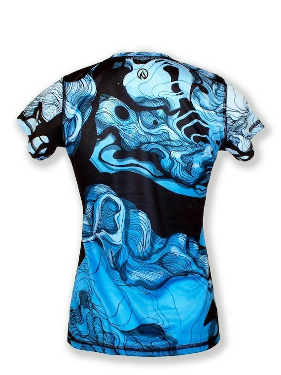 INKnBURN Women's Our Lady Of The Mask Tech Shirt (XS, L) | Bike T-Shirts 4 INKnBURN Women's Our Lady Of The Mask Tech Shirt (XS, L) | Bike T-Shirts - Image 2