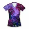 INKnBURN Women's Iris V-Neck Shirt, Medium | Short Sleeve -New Triathlete Store g4OITwmSIgUsBhpI5q2ivem o