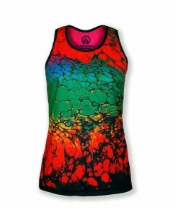 INKnBURN Women's Playing With Fire Singlet (XS, 2XL) | Sleeveless