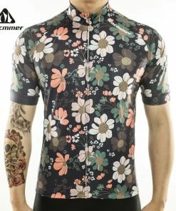 2020 Racmmer Take Time To Smell The Flowers Men's Cycling Jersey | Short Sleeve