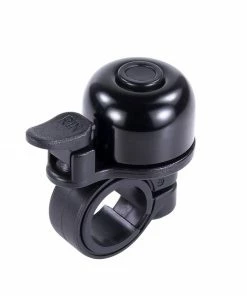 Serfas Aluminum-Single Strike Handlebar Bell (Black) | Bells & Horns