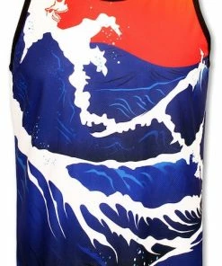 INKnBURN Men's Riptide Singlet (L, XL, 2XL) 2018 | Sleeveless