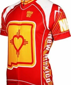 It's In My Heart New Mexico Men's Cycling Jersey, Small | Short Sleeve