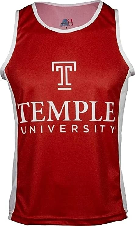 Adrenaline Promotions NCAA Men's Temple University RUN/TRI Singlet | Bike Tanks 3 Adrenaline Promotions NCAA Men's Temple University RUN/TRI Singlet | Bike Tanks