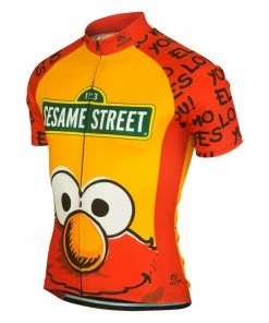 Brainstorm Gear Sesame Street Men's Elmo Cycling Jersey | Short Sleeve 20 Brainstorm Gear Sesame Street Men's Elmo Cycling Jersey | Short Sleeve -New Triathlete Store m LrSo0C4SiFSYX4WY6GChHxw