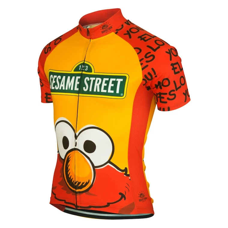 Brainstorm Gear Sesame Street Men's Elmo Cycling Jersey | Short Sleeve 11 Brainstorm Gear Sesame Street Men's Elmo Cycling Jersey | Short Sleeve - Image 9