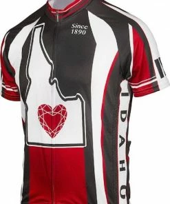 It's In My Heart Idaho Men's Cycling Jersey | Short Sleeve