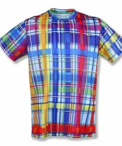 INKnBURN Men's Rainbow Tech Shirt (S, M, L, XL, 2XL) | Short Sleeve
