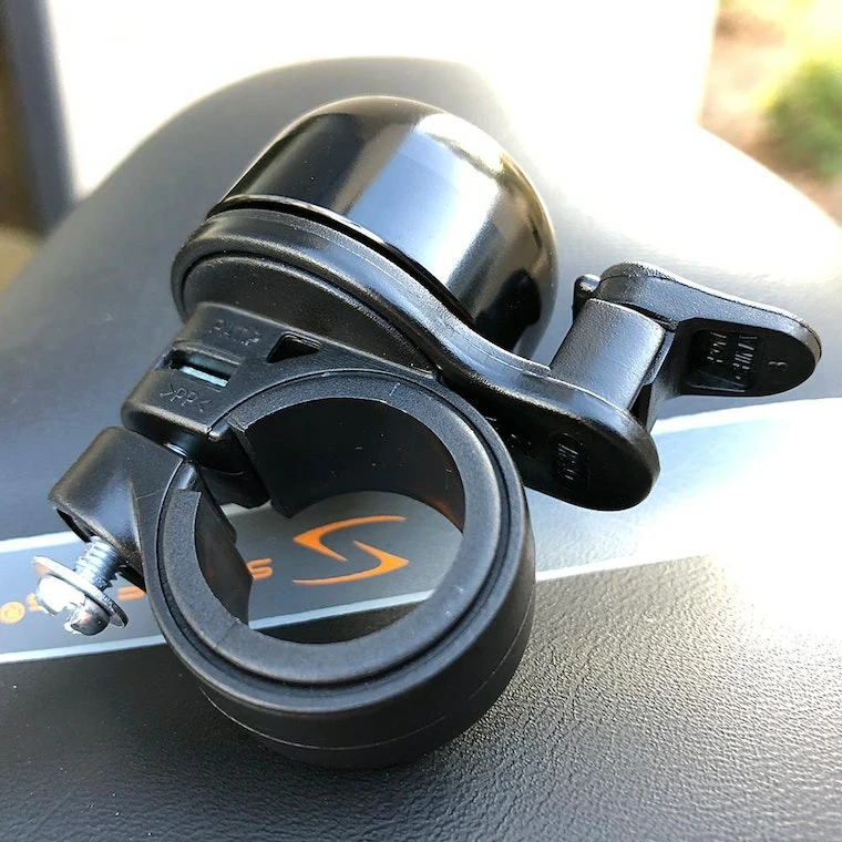 Serfas Brass-Single Strike Handlebar Bell (Black) | Bells & Horns 7 Serfas Brass-Single Strike Handlebar Bell (Black) | Bells & Horns - Image 5