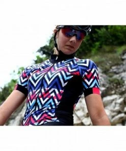 Nalini RAFFINATA 2.0 Women's Short Sleeve Cycling Jersey Blue/Black/Fuschia 2019 -New Triathlete Store ndTkTiLtaYnof8g6hljEE3 Gg