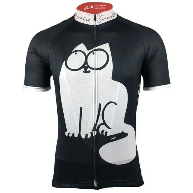 The Triathlete Store Simon's Cat Men's Cycling Jersey | Short Sleeve 4 The Triathlete Store Simon's Cat Men's Cycling Jersey | Short Sleeve - Image 2
