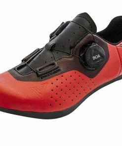 Vittoria ALISE' Kid Road Cycling Shoes - RED/BLACK (2021) | Road Bike