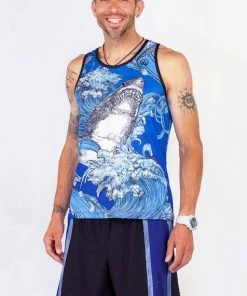 INKnBURN Men's Shark Tank Top (XS, L, XL, 2XL) | Sleeveless