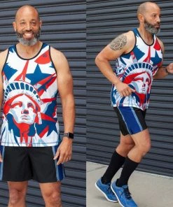 INKnBURN Men's Liberty & Justice Singlet (2XL) 2019 | Sleeveless 10 INKnBURN Men's Liberty & Justice Singlet (2XL) 2019 | Sleeveless -New Triathlete Store pnMY1s8kBBxOp1AvbLvMjxpjk