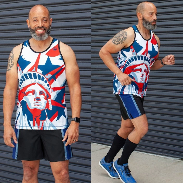 INKnBURN Men's Liberty & Justice Singlet (2XL) 2019 | Sleeveless 6 INKnBURN Men's Liberty & Justice Singlet (2XL) 2019 | Sleeveless - Image 4