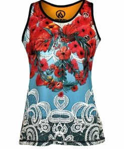 INKnBURN Women's Boho Singlet, X-Small | Sleeveless