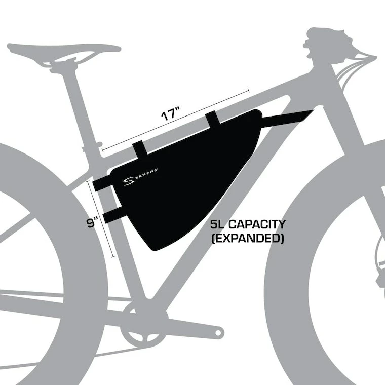 Serfas Ark Expandable Half-Frame Bag 2019 | Pannier Bags 7 Serfas Ark Expandable Half-Frame Bag 2019 | Pannier Bags - Image 5