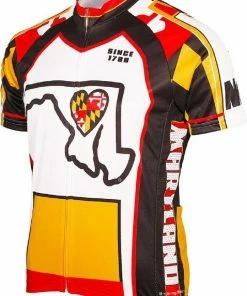 It's In My Heart Maryland Men's Cycling Jersey | Short Sleeve