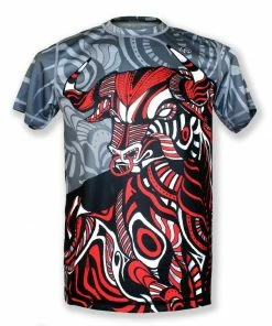 INKnBURN Men's Year Of The Ox Tech Shirt (S, M, L, XL, 2XL) | Bike T-Shirts