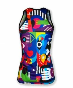 INKnBURN Women's Pablo Picasso Singlet (M) | Sleeveless -New Triathlete Store ts2hFcyPELLKaChrHaMyavtgc