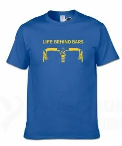 The Triathlete Store Life Behind Bars Men's T-Shirt | Bike T-Shirts -New Triathlete Store vFAc5Yl2sz6kpcIDTO1nQfl2Q