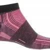 Wrightsock Men's Stride Tab Single Pack (Black/Pink, Small) | Short Socks -New Triathlete Store vkJPeJRxR9X 9WPiRRFoVQk 4