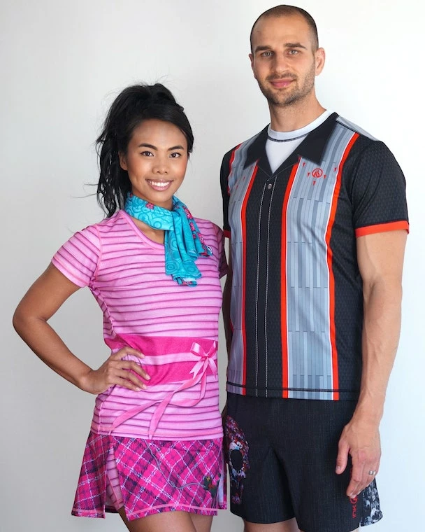 INKnBURN Women's Ribbon Tech Shirt, X-Small | Short Sleeve 9 INKnBURN Women's Ribbon Tech Shirt, X-Small | Short Sleeve - Image 7