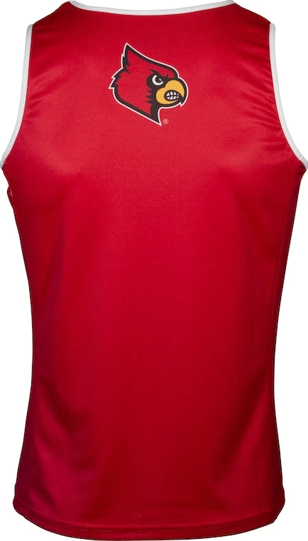 Adrenaline Promotions NCAA Men's Louisville Cardinals RUN/TRI Singlet | Bike Tanks 4 Adrenaline Promotions NCAA Men's Louisville Cardinals RUN/TRI Singlet | Bike Tanks - Image 2
