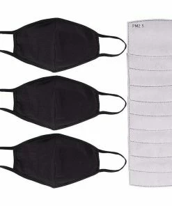 The Triathlete Store Cotton Reusable Face Masks - 3 Masks With 10 Filters | Bandanas -New Triathlete Store xrUJc95 qPDf9XW6NRho03 e0