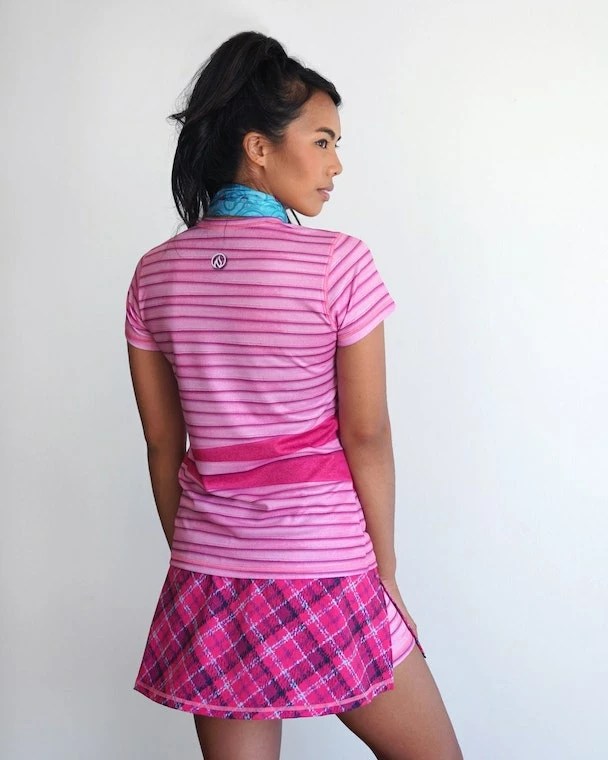 INKnBURN Women's Ribbon Tech Shirt, X-Small | Short Sleeve 8 INKnBURN Women's Ribbon Tech Shirt, X-Small | Short Sleeve - Image 6