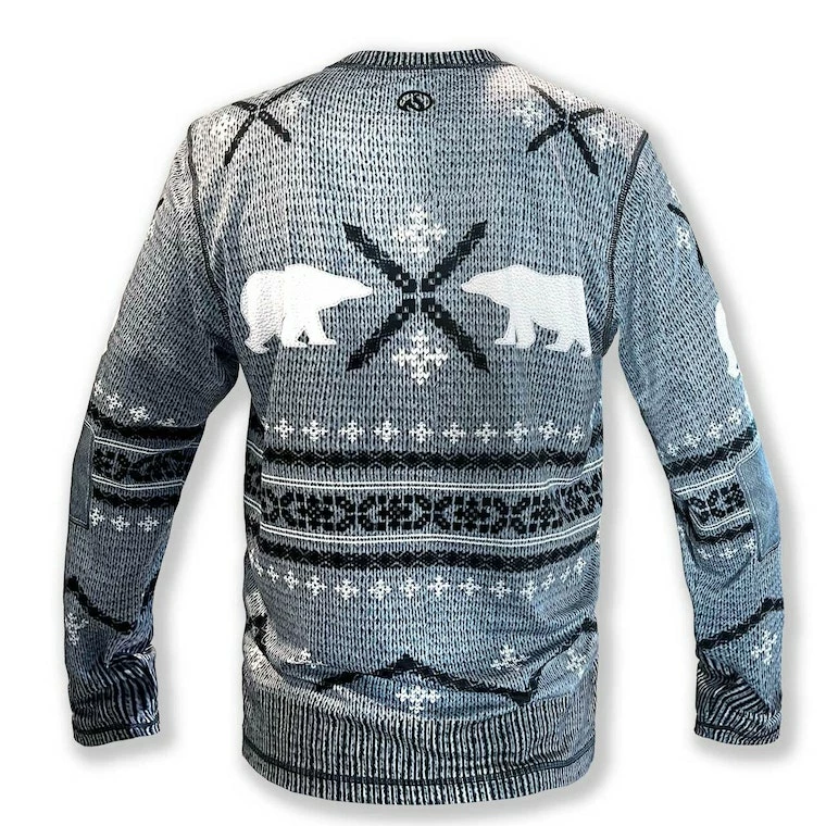 INKnBURN Men's Polar Bear Long Sleeve Tech Shirt (S, M, XL) 4 INKnBURN Men's Polar Bear Long Sleeve Tech Shirt (S, M, XL) - Image 2
